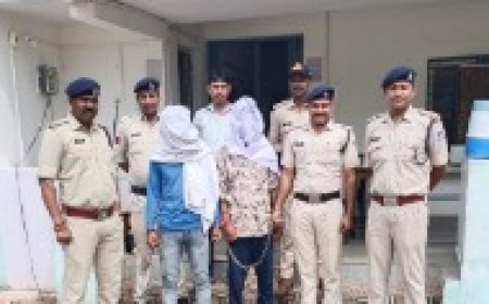 डकैती के मामले में दो  वर्ष से फरार शुदा दो आरोपी मानपुर थाना एवं चौकी सिविल लाईन की संयुक्त कार्यवाही में गिरफ्तार