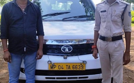 दंपति ने किया कीटनाशक पदार्थ का सेवन, डायल-100 जवानों ने पहुँचाया अस्पताल