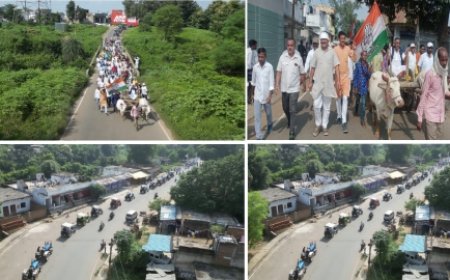किसानो और शहीदों का अपमान कर रही भाजपा- कांग्रेस पार्टी