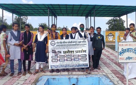 जॉब प्वाइंट करियर एकेडमी कम्प्यूटर कालेज के विद्यार्थियों को मुख्य नगर पालिका अधिकारी ने कराया प्रसंस्करण इकाई का भ्रमण