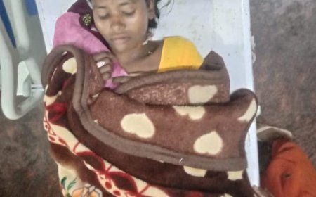 आकाशीय बिजली की चपेट में आई महिला, एक वर्षीय पुत्री सुरक्षित