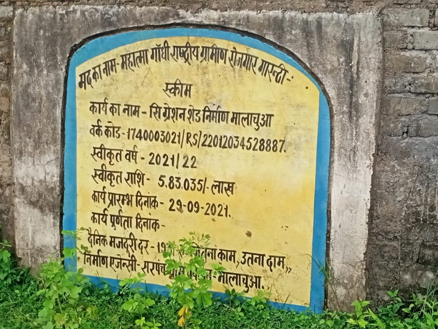 फर्जी फर्मो के नाम से होती है ग्राम पंचायतों में विकास कार्य में लगाने वाली सामग्री की सप्लाई