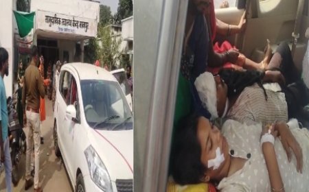 तेंदुए ने युवक एवं युवती को किया घायल