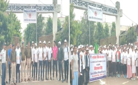 विधिक सेवा सप्ताह के तहत मैराथन दौड़ का किया गया आयोजन