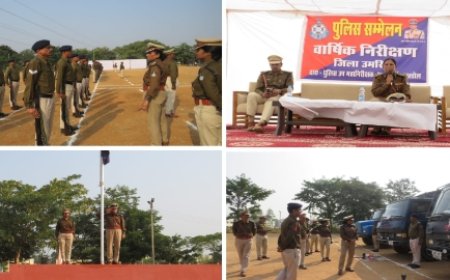 उप महिनिरीक्षक शहडोल जोन शहडोल द्वारा किया गया वार्षिक निरीक्षण