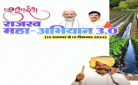 राजस्व सेवा महा अभियान 3.0 के तहत नामांतरण, बंटवारा, अभिलेख दुरूस्तगी, सीमांकन, पीएम किसान आधार सीडिंग की कार्यवाही जारी