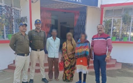 तीन बालिकाओं को किया गया सकुशल दस्तयाब