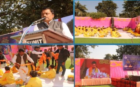 गीता जयंती के अवसर पर जिले में आयोजित किया गया गीता महोत्सव कार्यक्रम