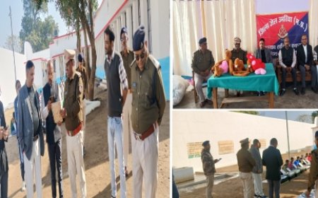 प्रधान जिला एवं सत्र न्यायाधीश उमरिया द्वारा जेल का आकस्मिक किया गया निरीक्षण