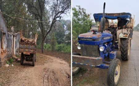 फारेस्ट चौकी से ट्रैक्टर लेकर फरार, संभागीय उड़नदस्ता प्रभारी ने लिखाई रपट