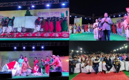 प्रेरणा उत्सव जैसे लोक संस्कृति कार्यक्रमों से लोक संस्कृति का ज्ञान एवं स्थानीय कलाकारों को मंच मिलता है - कलेक्टर
