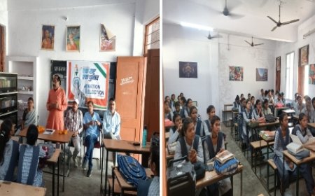 कालेज में "एक राष्ट्र एक चुनाव" विषय पर संगोष्ठी संपन्न