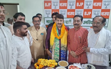 रावर्ट वाड्रा का बयान घोर आपत्तिजनक- सांसद मनोज तिवारी