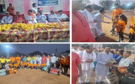 7 A साइड हॉकी लीग का हुआ भव्य समापन