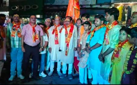 ब्राह्मण समाज  ने  आतंकी हमले में  जान गवाने वाले पर्यटको को दी श्रद्धांजलि