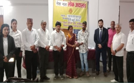 35 प्रकरणों के निराकरण सहित रोशनी और रवि के दांपत्य जीवन को फिर से किया गया रोशन