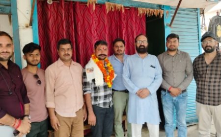 ऑपरेशन सिंदूर में सहभागी सैनिक का हुआ भव्य स्वागत
