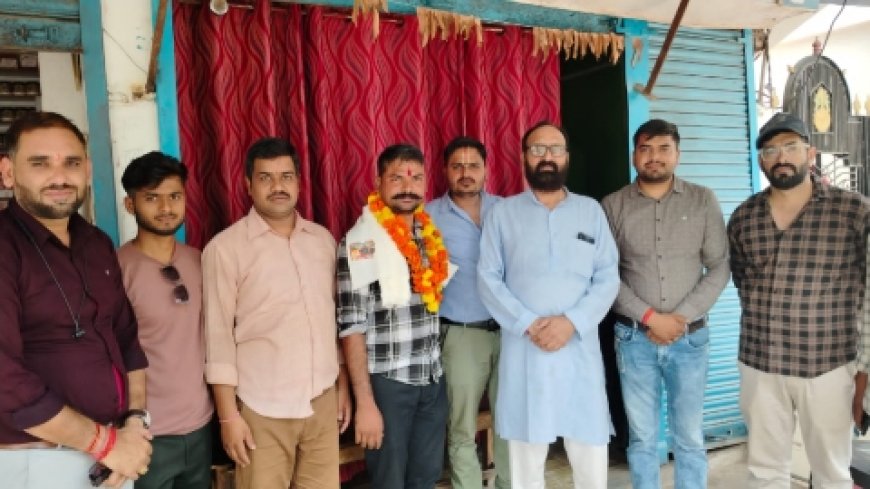 ऑपरेशन सिंदूर में सहभागी सैनिक का हुआ भव्य स्वागत