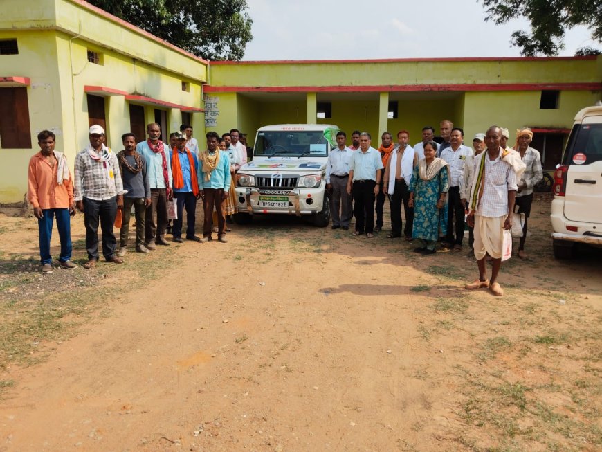 विकसित कृषि संकल्प अभियान के तहत ग्राम पंचायतों में दी जा रही खरीफ पूर्व खेती की तैयारी की जानकारी