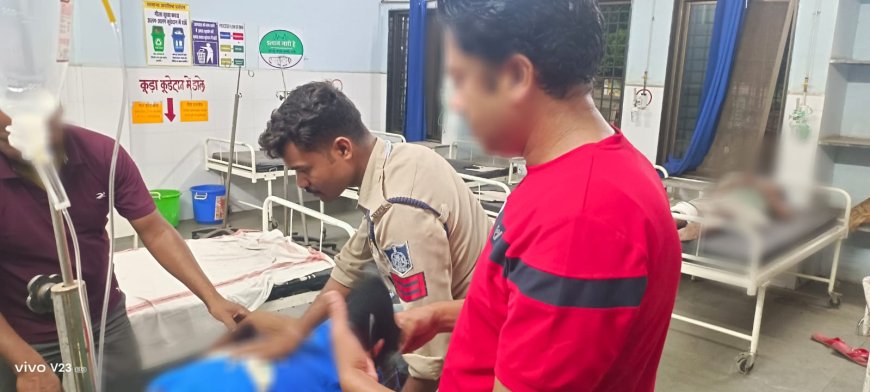 सर्पदंश से पीड़ित 18 वर्षीय युवक को, डायल-112/100 जवानों ने एफ़ आर व्ही वाहन से पहुँचाया अस्पताल