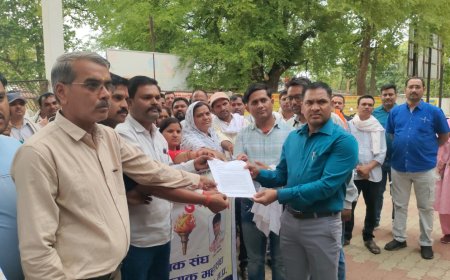 ग्राम रोजगार सहायक संघ ने अपनी विभिन्न मांगों को लेकर मुख्यमंत्री के नाम सीईओ जिला पंचायत को सौंपा ज्ञापन