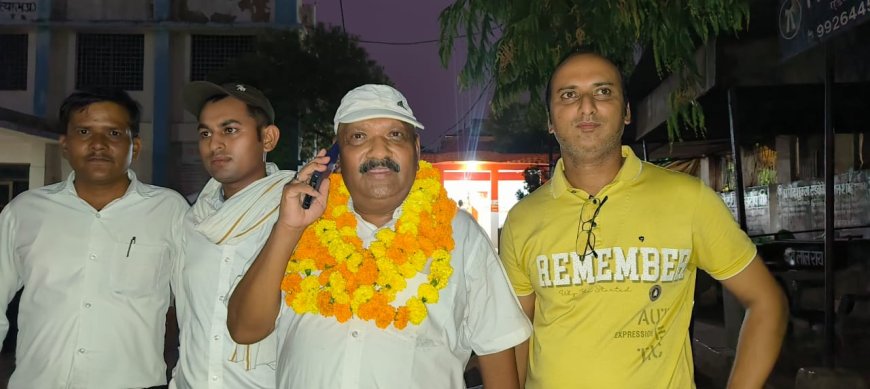 पुष्पराज सिंह ने आठवी बार फिर दर्ज की जीत