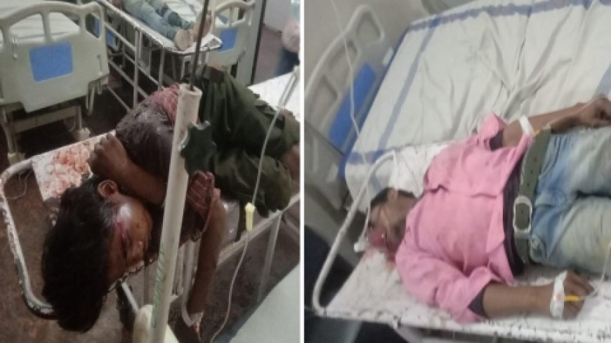 दो बाइकों की भीषण भिड़ंत : एक की मौत, दो गंभीर घायल