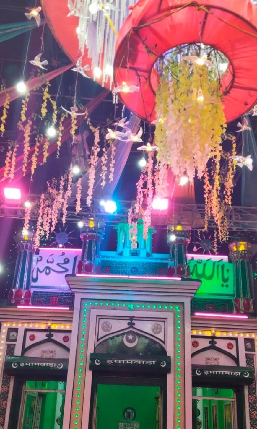 इमामबाड़ा में परचम कुसाई एक जुलाई को