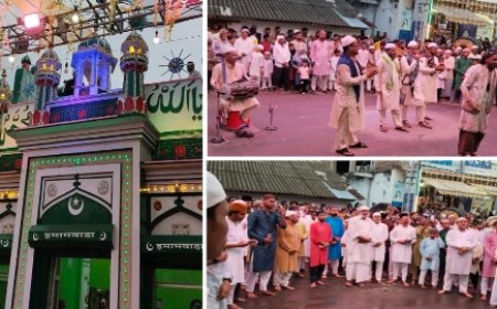 शहीदी नातिया कलाम के साथ परचम कुसाई संपन्न