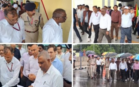 रेलवे अब ठहरेगा नहीं, दौड़ेगा, उमरिया स्टेशन बनेगा हाईटेक  - महाप्रबंधक वी. तरुण प्रकाश