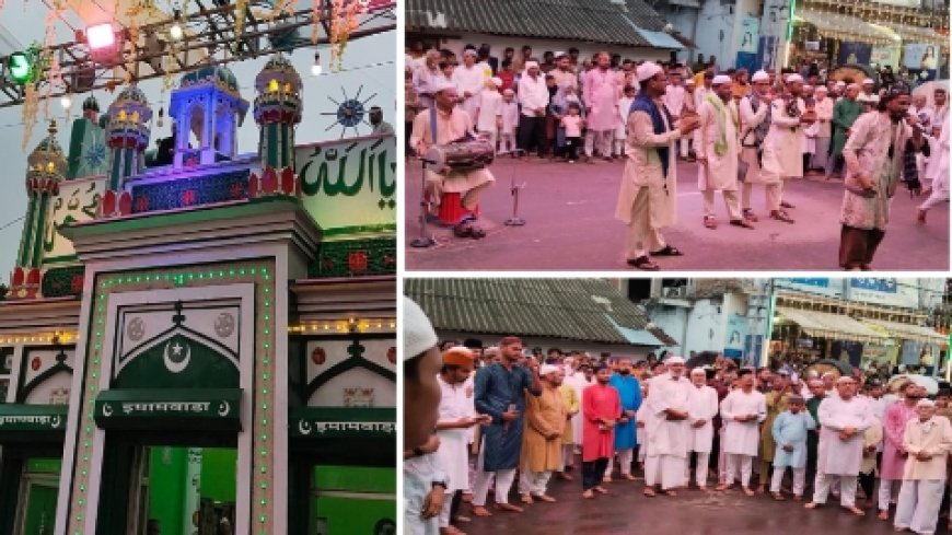 शहीदी नातिया कलाम के साथ परचम कुसाई संपन्न
