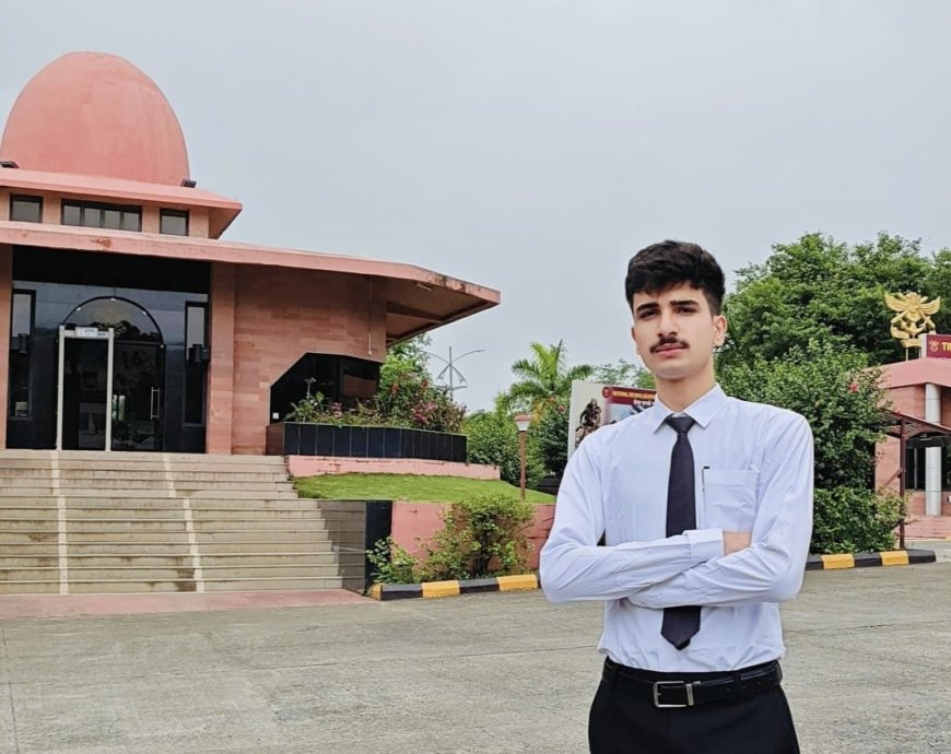 अभिनव पाण्डेय का पहले ही प्रयास में एनडीए में चयन, वायुसेना में शामिल होकर करेंगे देश सेवा