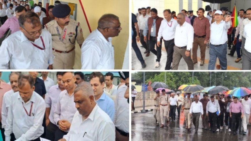 रेलवे अब ठहरेगा नहीं, दौड़ेगा, उमरिया स्टेशन बनेगा हाईटेक - महाप्रबंधक वी. तरुण प्रकाश