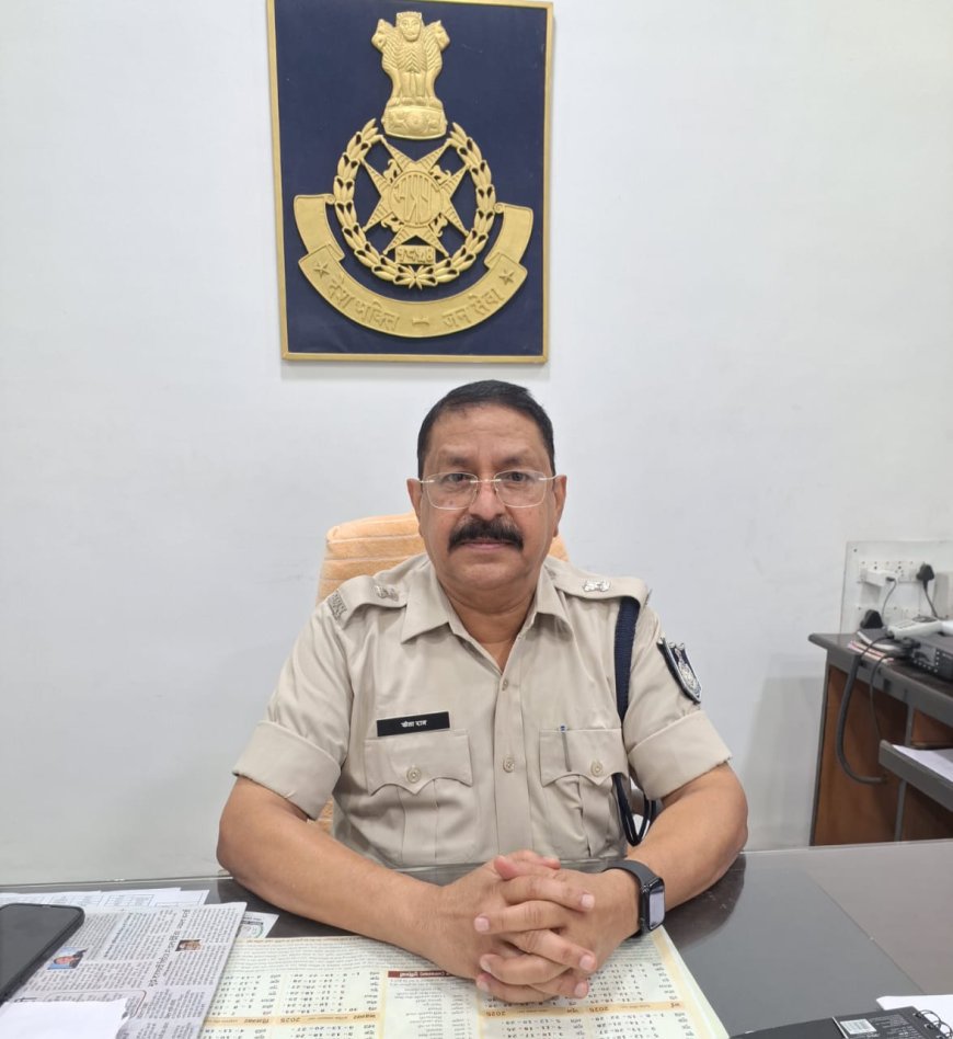 अतिरिक्त पुलिस अधीक्षक ने किया पदभार ग्रहण