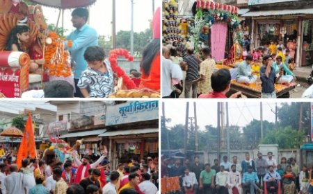 हिंदू मुस्लिम एकता मंच ने भोलेनाथ की पालकी का फूलों से किया स्वागत, पेश की गंगा-जमुनी तहज़ीब की मिसाल
