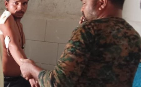 टाइगर हमले में युवक जख्मी,  ग्रामीण दहशत में