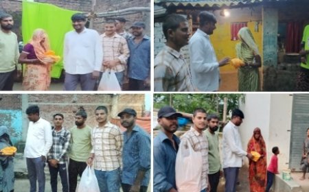 हिन्दू-मुस्लिम एकता मंच ने रक्षाबंधन के अवसर पर जरूरतमंदों के बीच पहुंच कर भाइयों के लिए बहनों को दी राखी, रुमाल, मिठाई व उपहार