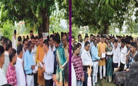 हमारा संकल्प अटल  है,  नगर का नया बस स्टैंड होगा सिगुड़ी मोड़ में