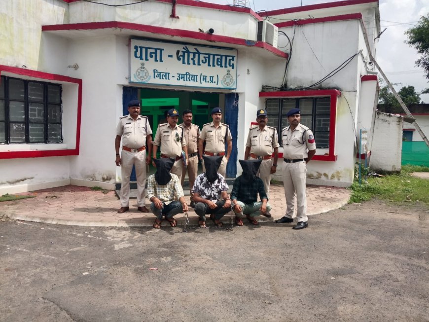 डकैती कांड खुलासा : डिलीवरी बॉय से लूट मामले में 5 आरोपी गिरफ्तार