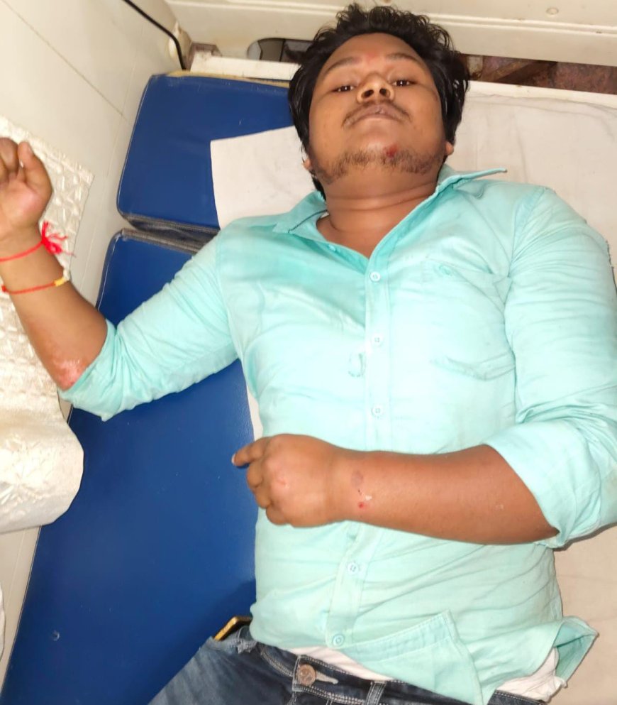 मम्मी की राखी लेकर मामा के घर जा रहे भाई-बहन हादसे में घायल