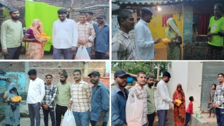 हिन्दू-मुस्लिम एकता मंच ने रक्षाबंधन के अवसर पर जरूरतमंदों के बीच पहुंच कर भाइयों के लिए बहनों को दी राखी, रुमाल, मिठाई व उपहार