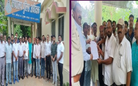 प्रदेश कांग्रेस अध्यक्ष पर हमले के विरोध में कांग्रेस का प्रदर्शन, सौंपा ज्ञापन