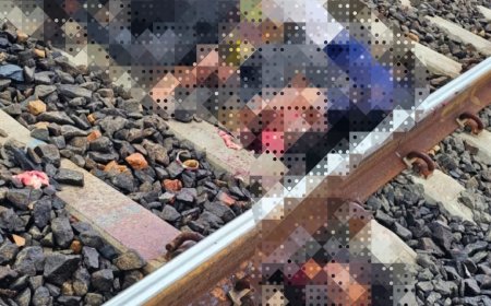 युवक युवती की रेलवे ट्रैक में मिली मृत बॉडी