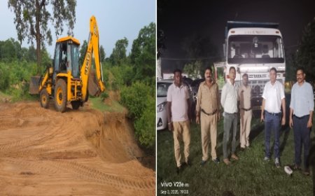 खनिजों का अवैध उत्खनन, परिवहन करने पर हुई कार्यवाही