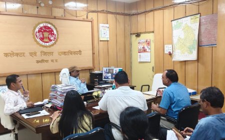 सेवा पखवाड़ा की तैयारियों की आयुक्त शहडोल संभाग ने की समीक्षा
