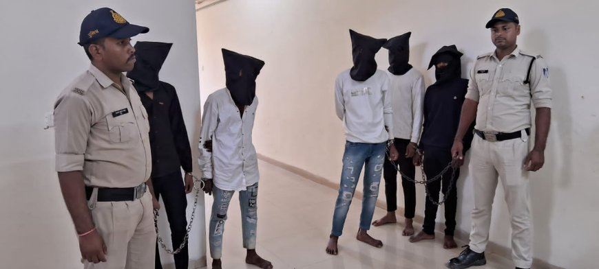 सराफा व्यापारी की दुकान में हुई चोरी का पुलिस ने 24 घंटे के अन्दर आरोपी मय मशरुका के साथ किया गिरफ्तार