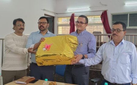जनता के प्रिय अधिकारी को दी गई भावभीनी विदाई