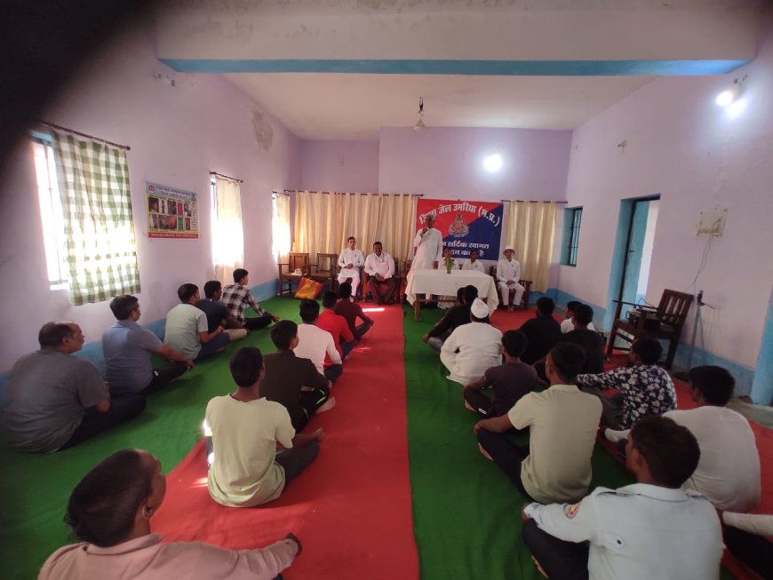 जिला जेल में दीपावली स्नेह मिलन एवं सांस्कृतिक कार्यक्रम का हुआ भव्य आयोजन