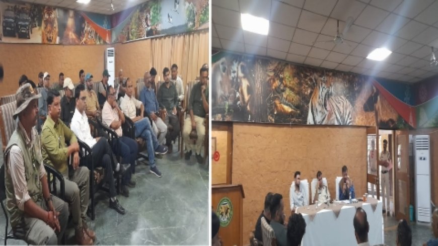 पुलिस अधीक्षक की अध्यक्षता में ताला में होटल एवं टैक्सी यूनियन की बैठक संपन्न