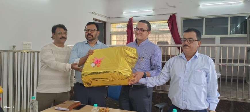 जनता के प्रिय अधिकारी को दी गई भावभीनी विदाई